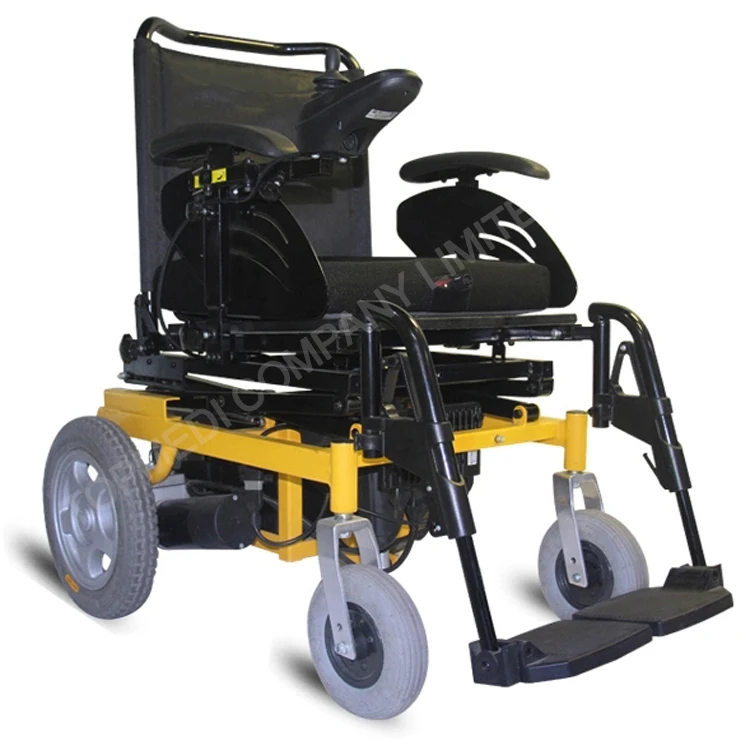 Automatic Lifting Electric Wheelchair Comfortable Reclining Backrest Wheelchair For Disabled