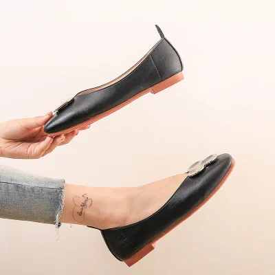 XY071 minnie ladies designer shanghai womens flats lady star shoes