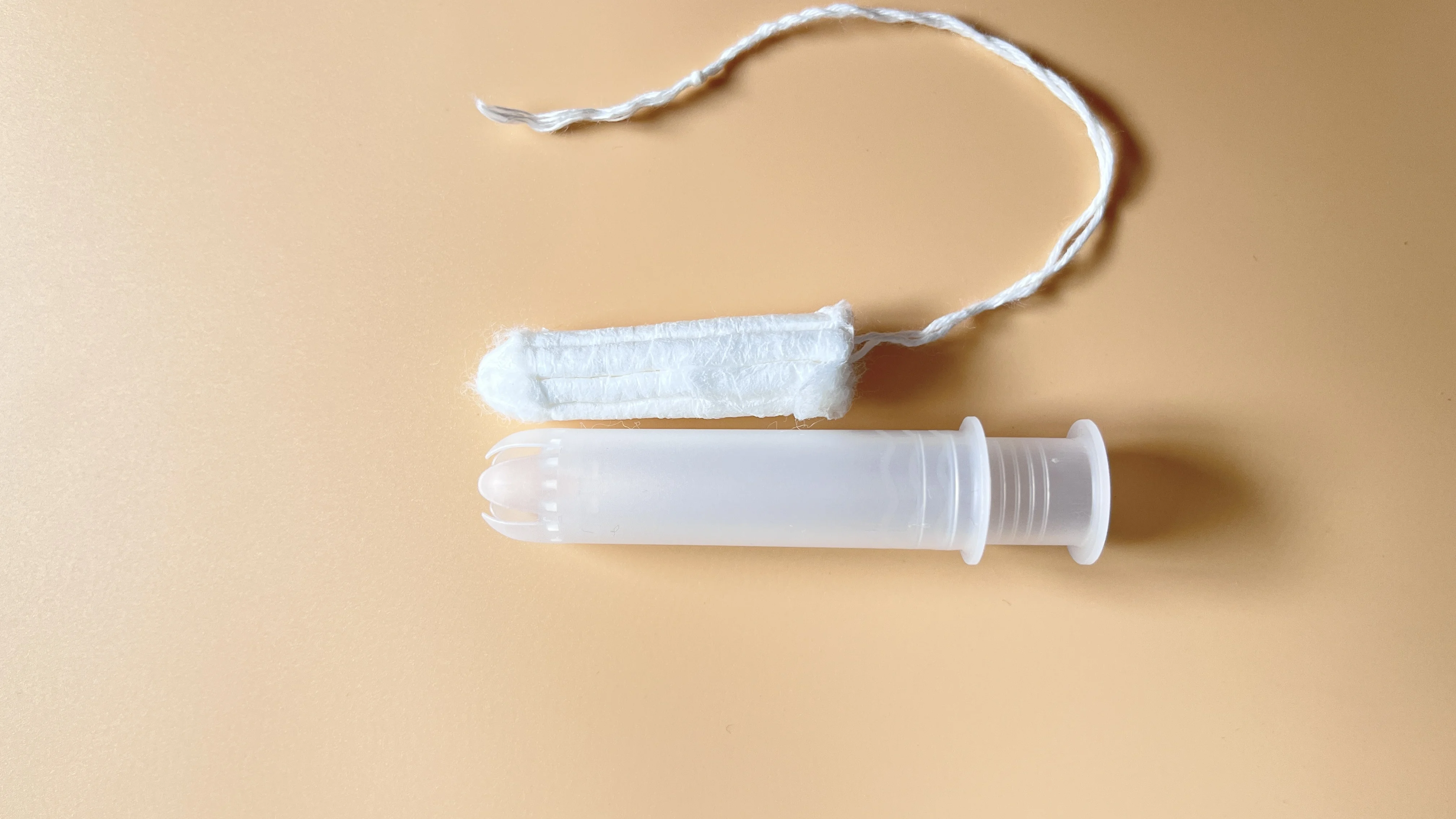 Disposable Nature 100% Cotton Super Flow Women Sanitary Tampon With Private Label