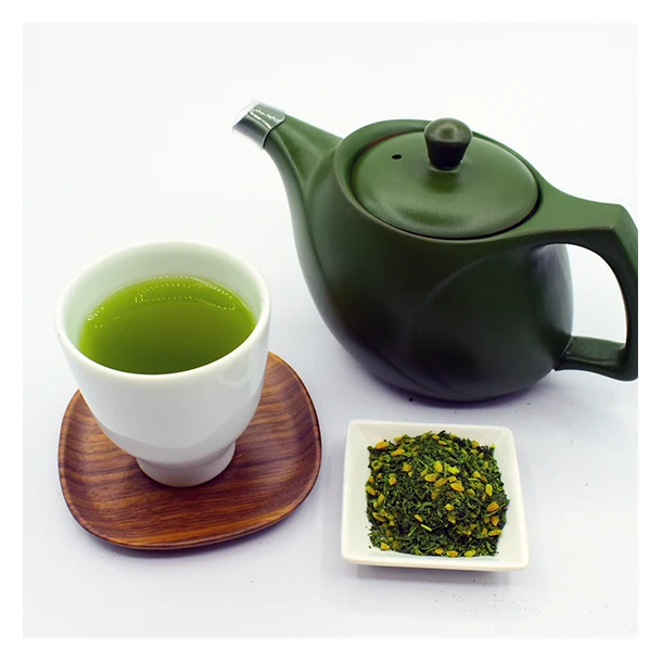 A wonderfully vibrant color green tea bulk Japanese matcha tea matcha products