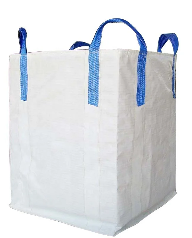 1000kg 1500kg packing big FIBC jumbo bag for cement and lime powder safty factor:5:1with UV treated