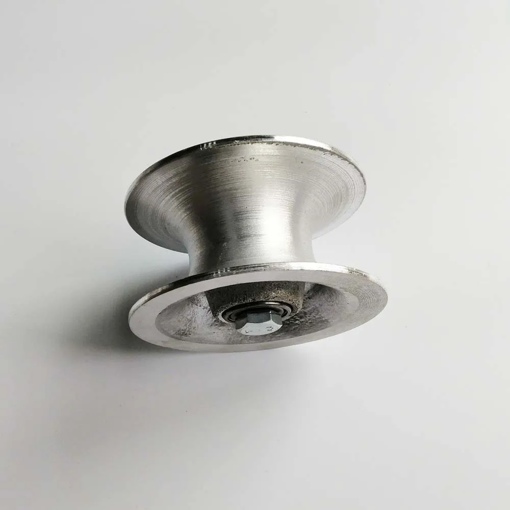 Pulling Cable Into Manholes Aluminum Pulley Roller Electrical Construction High Cable Tension Load Capacity