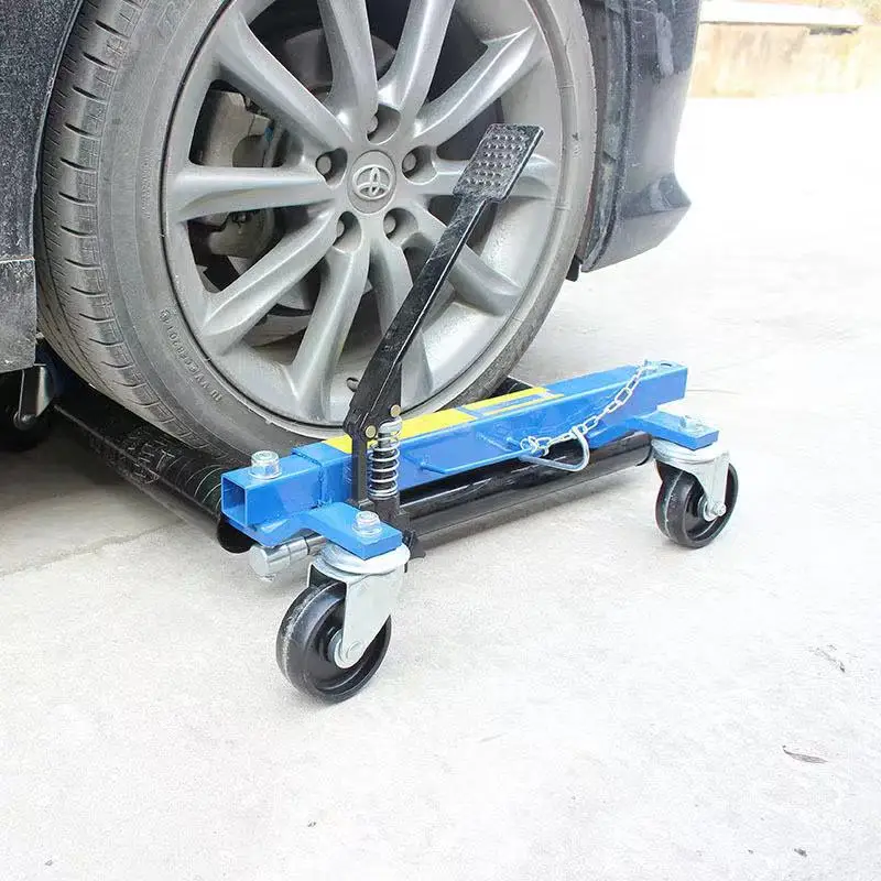 Оптовая продажа, гидравлические автомобильные позиционирующие домкраты и колесная тележка