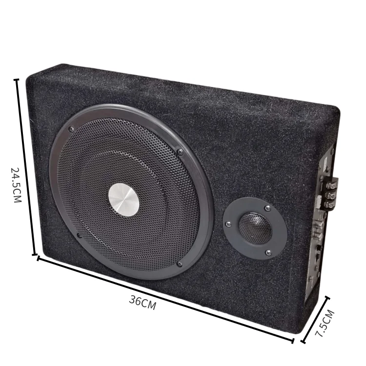 
high power low distortion with silk film treble 8 inch car subwoofer ultra-thin seat under the car audio speaker 