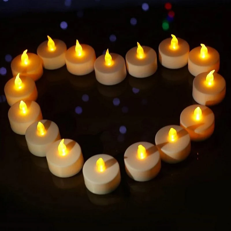 Wedding decorating flameless bougie led tea candle