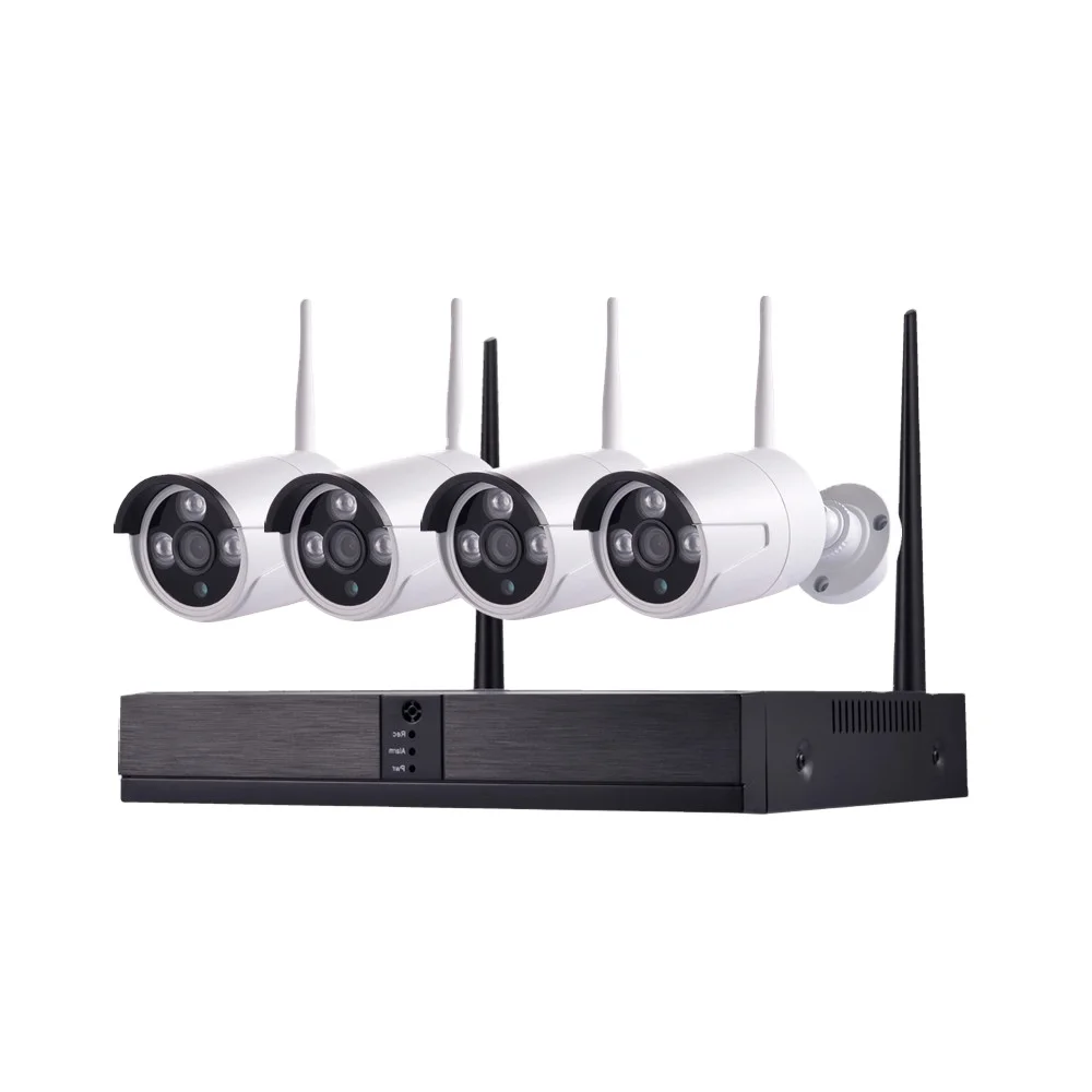 4ch 1080P Wireless CCTV Camera System IP Camera Waterproof Outdoor P2P Home Security System Video Surveillance Kits