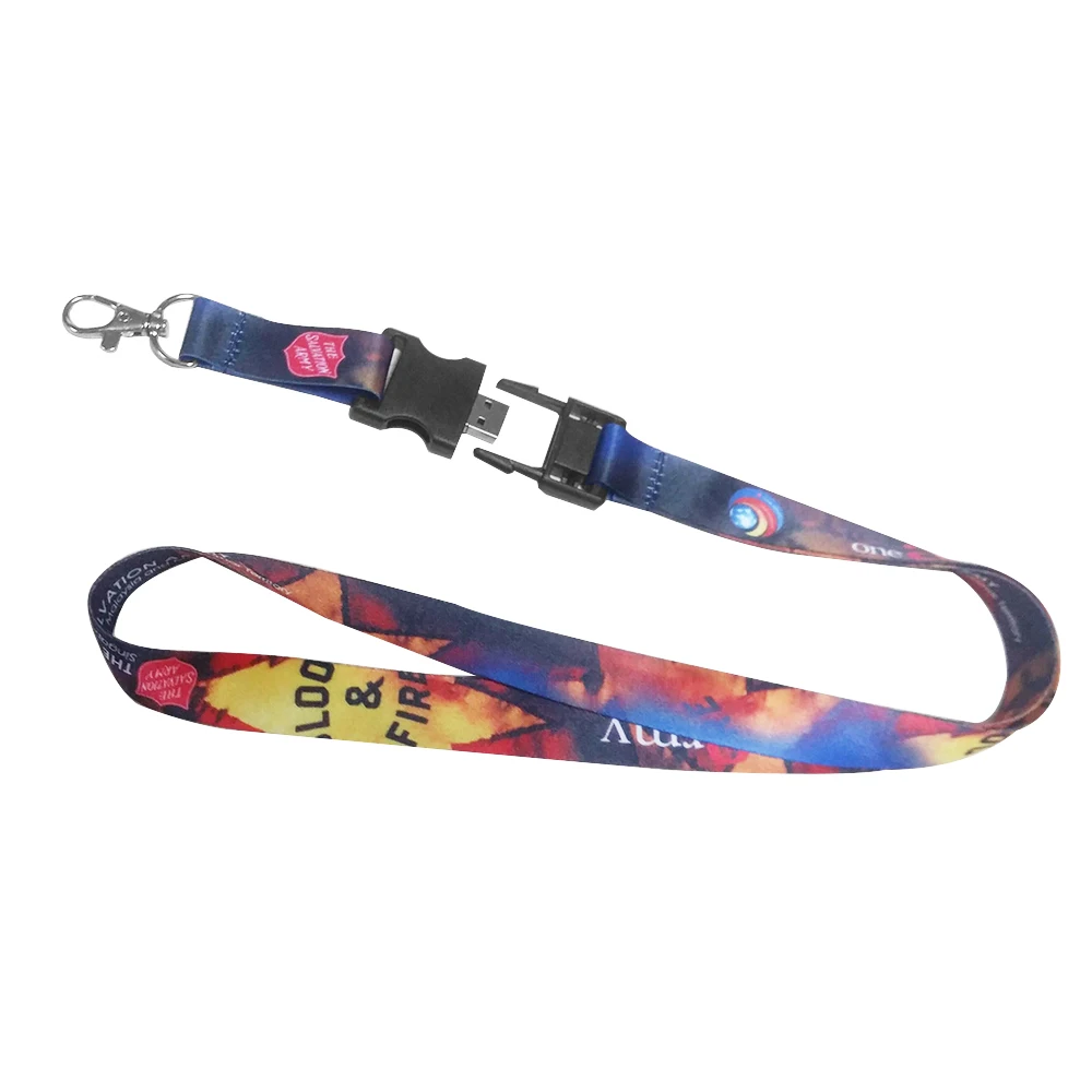 Corporate Gift Custom 3 in 1 Lanyard Charger Cable Neck Strap Type C Mirco Usb Data Fast Charging Cable Lanyard