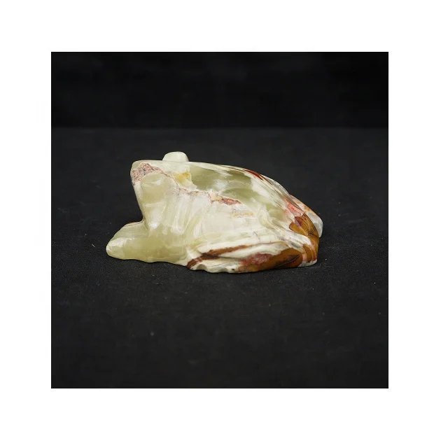 Good Quality Green Onyx Frog Figurines Available In Low Cost