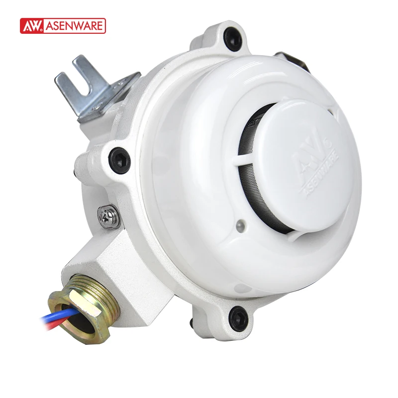 Asenware fire alarm system explosion proof smoke sensor ATEX certificate designed for hazardous places chemical warehouse