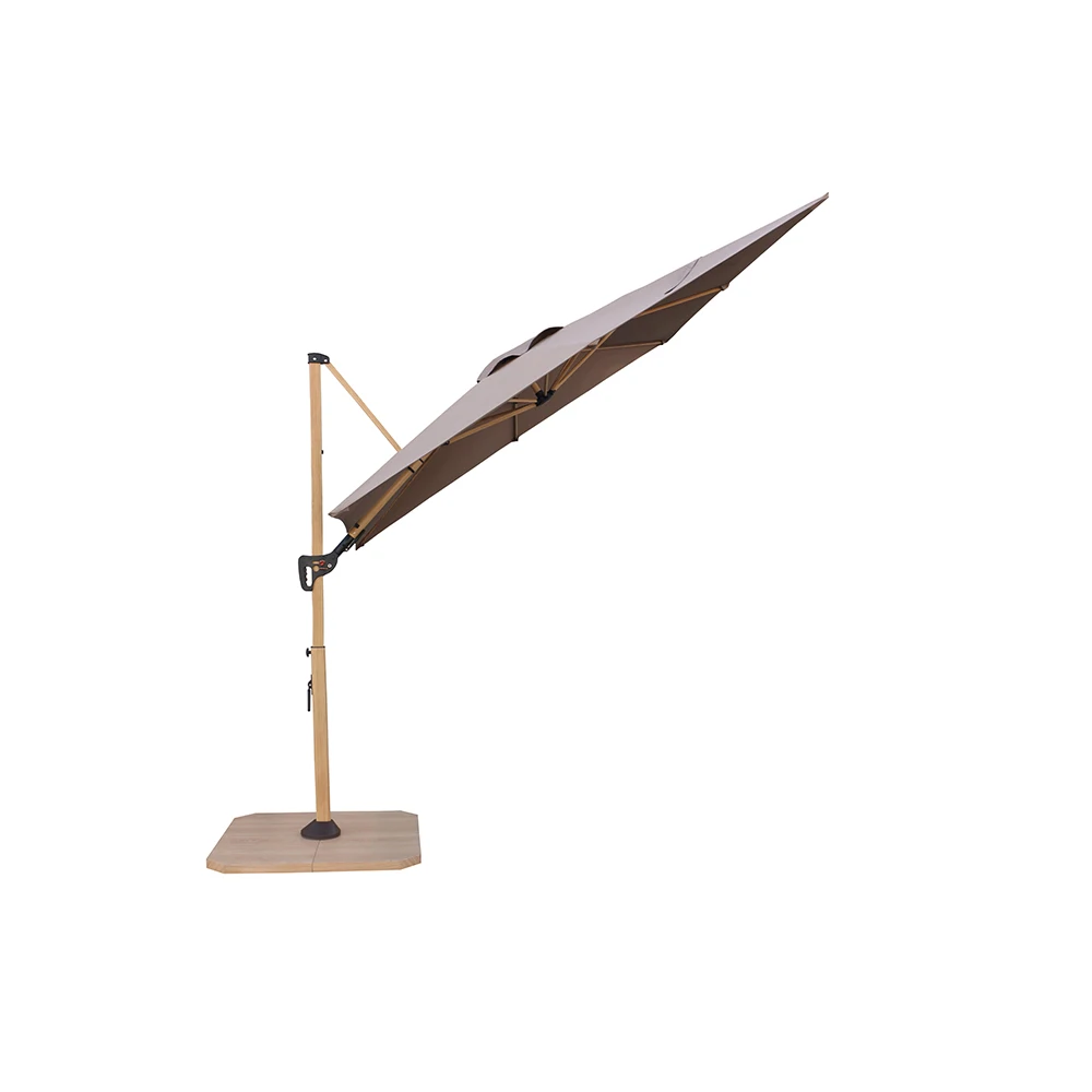 Sunshade Outdoor Aluminum Offset Square Roma Umbrella Garden Cantilever Parasol Umbrella