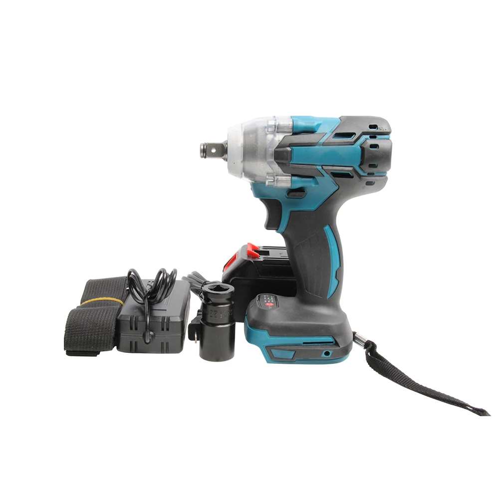 18V Li-ion Battery Brushless Cordless Rechargeable Electric Wrench