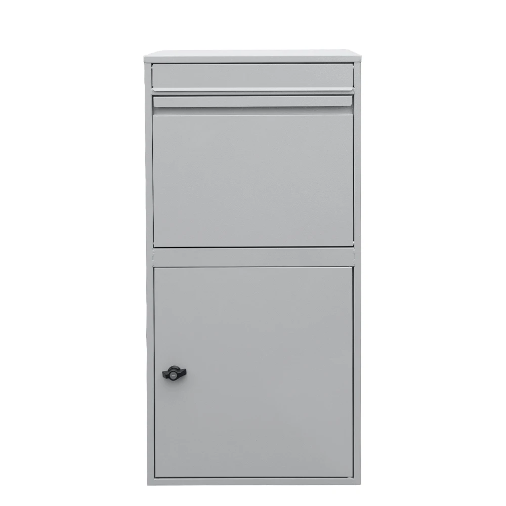 customize outdoor parcel delivery box metal wall mounted drop for