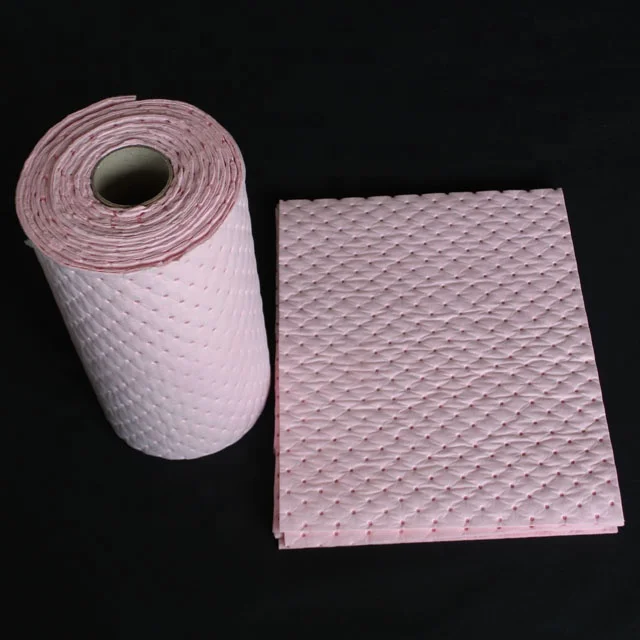 Polypropylene Belt Spunbond Cleaning Meltblown Nonwoven Fabric Oil Absorb Mat Pad