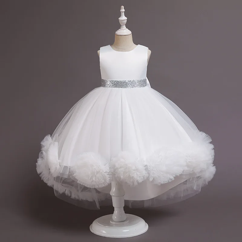 Girls Christmas dress formal dress lace princess party PROM dress manufacturers direct wholesale