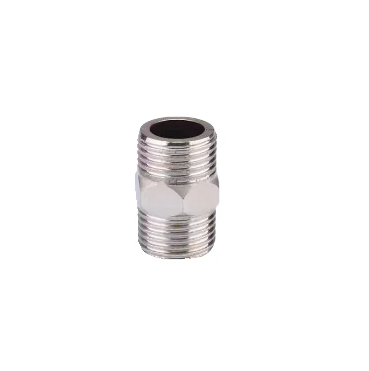 Stainless Steel Pipe Fittings  Male Thread Reducer Straight Adapter   Pipe Fittings Bspt Stainless   Fuel Pipe Joint