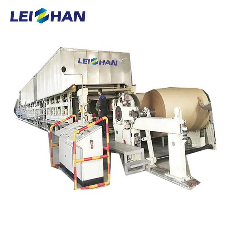 Машина для производства гофрированной бумаги для бумажного завода