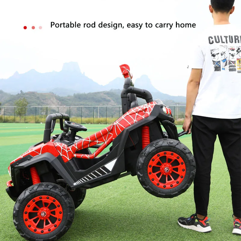 1-10 years old electric off-road 4x4 Large two-person off-road vehicle12V Electric Toy Car/Remote Control Kids Ride On Car