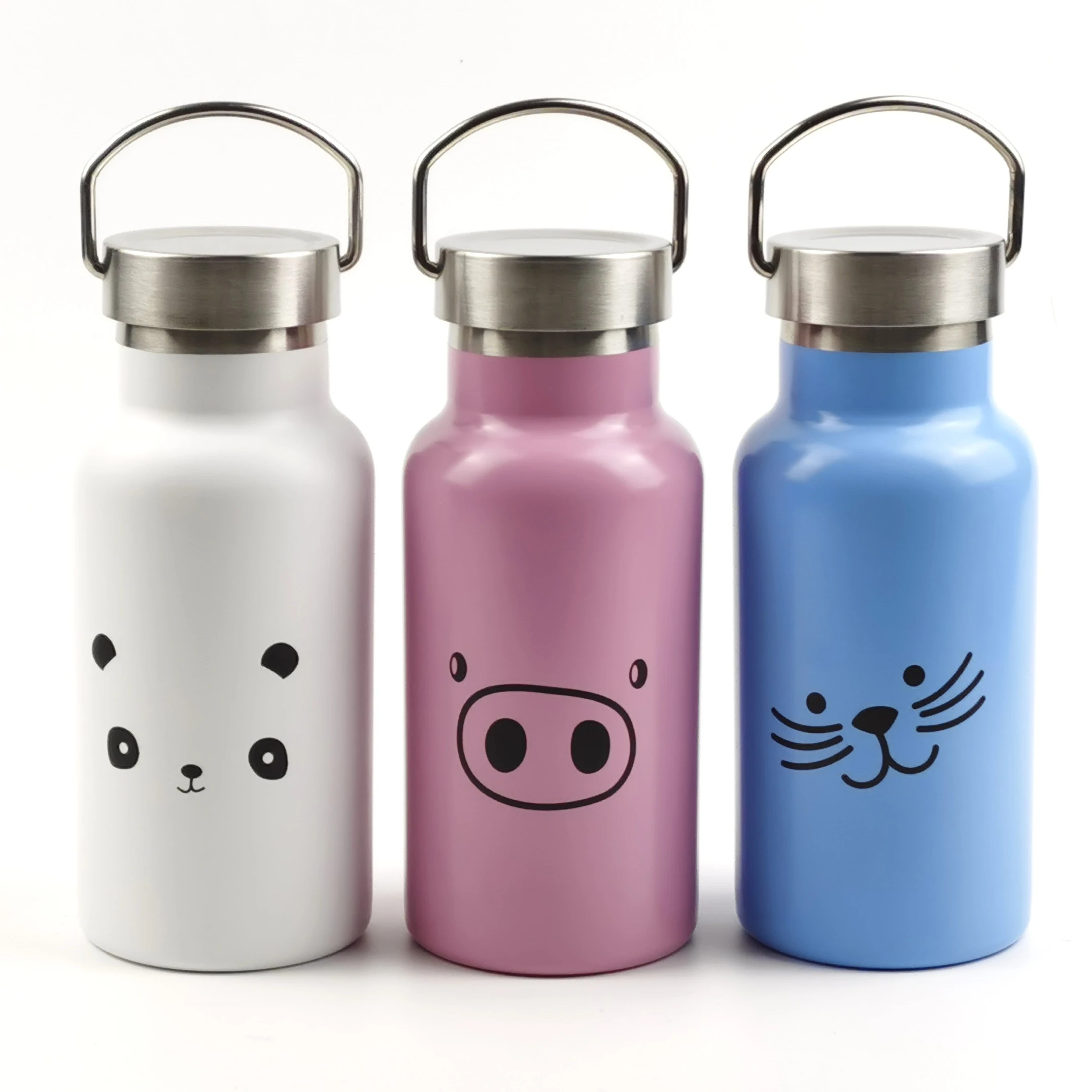 
350ml vacuum insulated sports stainless steel water bottle 