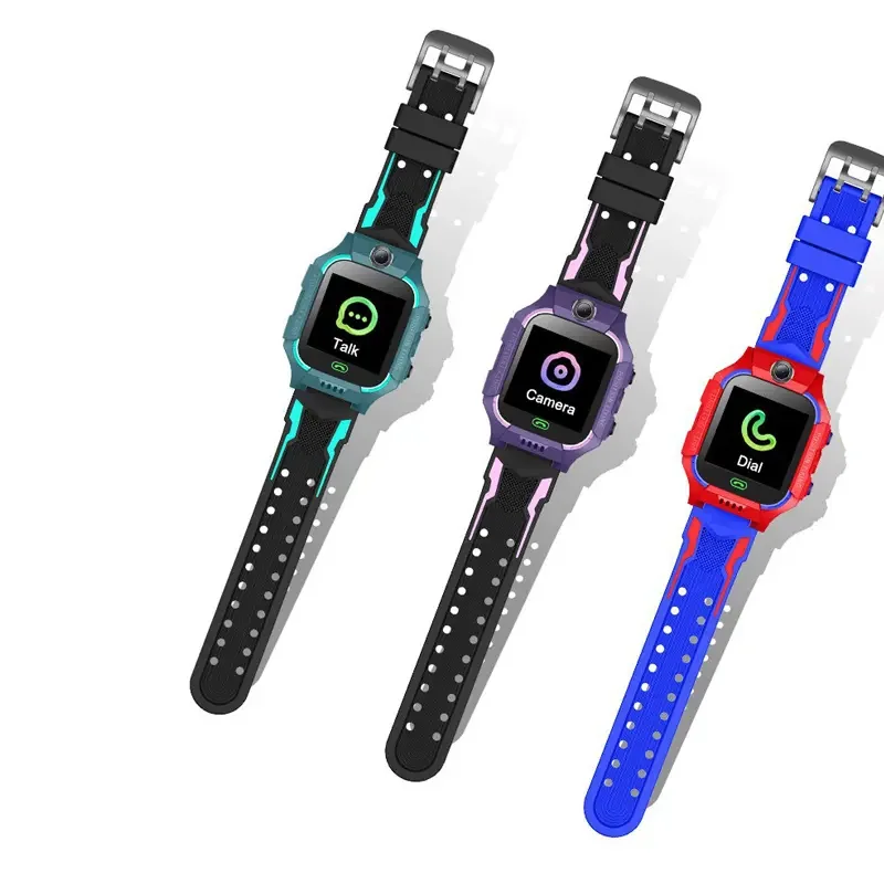 Q19 child smartwatch  with Flip Design Dual Camera LBS Location SOS Help 2023 Cheap smart watch with camera