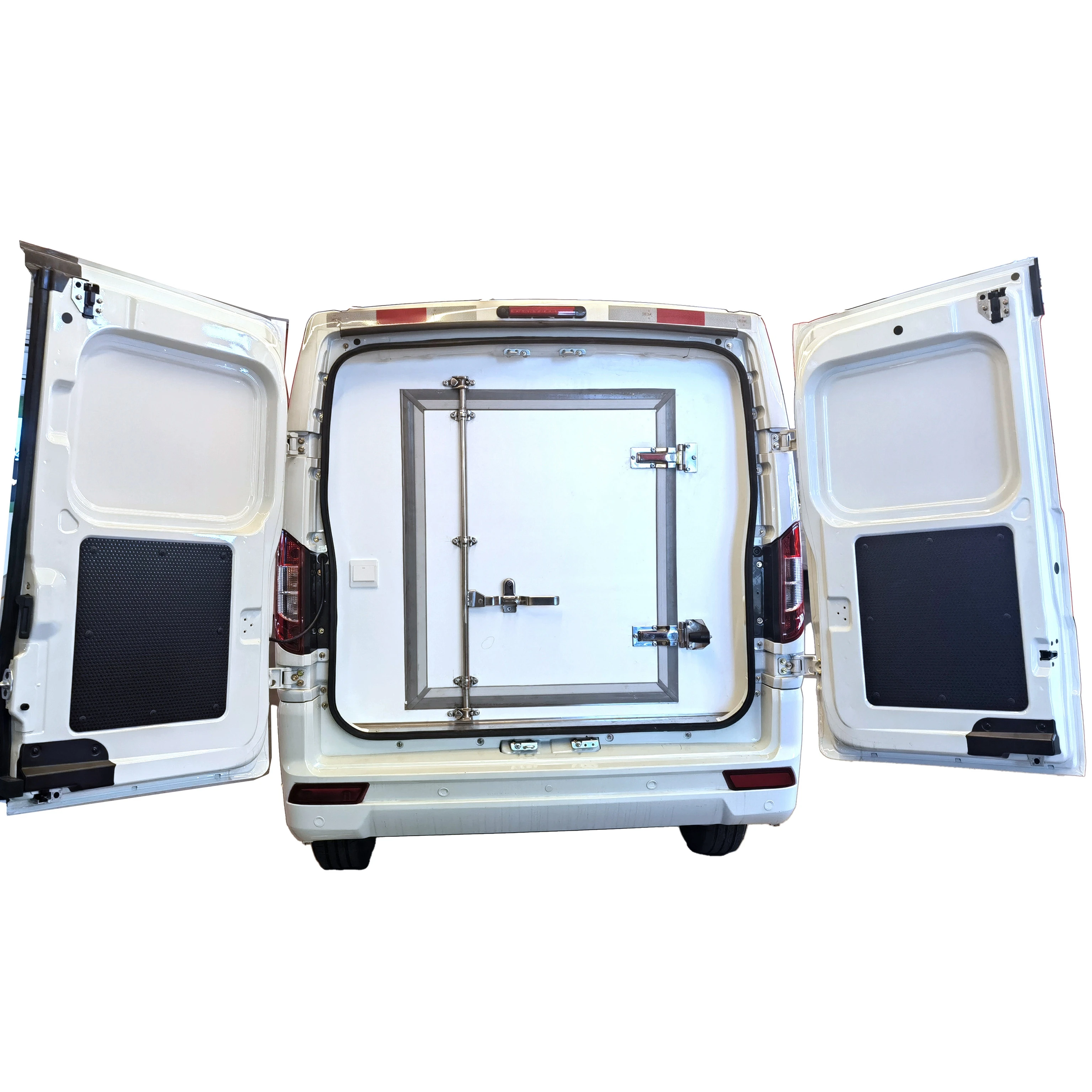 KAMA ES7 Refrigerator Trucks Electric 4x2 Van Electric Close Van e Bike With Freezer