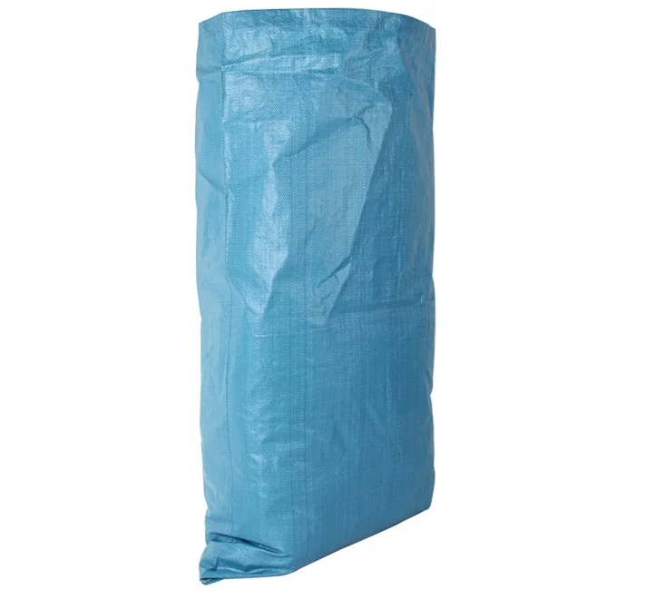 Woven Sack Grain Flour Large Bags with PE Liner Customized 20kg 25kg 50kg Factory Supply Blue Agriculture Fruit Bags Heat Seal