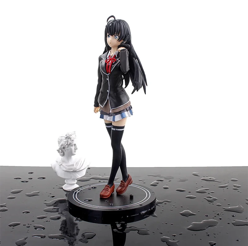 Cartoon Standing Anime Figures Yukino Action Model New Collection Desktop Car Decoration Cute Doll