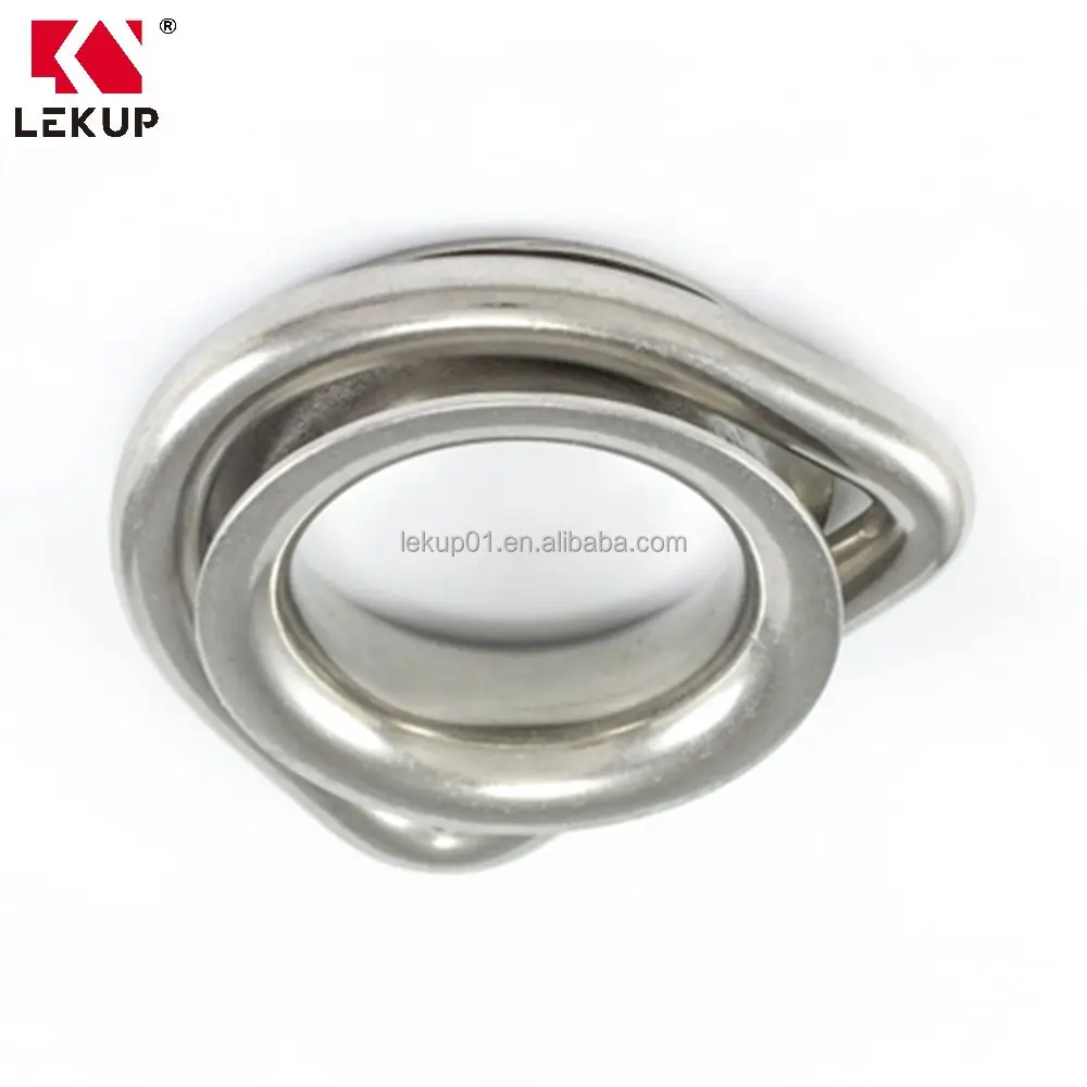 Marine Garde 316/304 Stainless Steel Wire Rope Thimble D Ring Thimble Cable Thimble Rigging