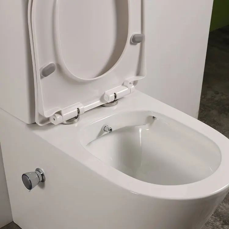 Bathroom Sanitary Ware Ceramic 300mm Strap Siphonic Flush One Piece ToiletPopular
