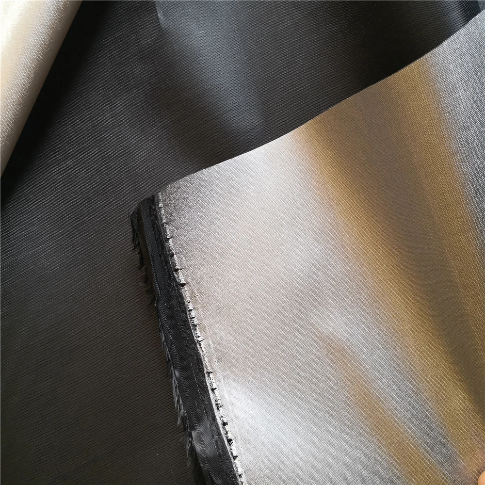 polyester 170T taffeta fabric with silver coated for egypt market