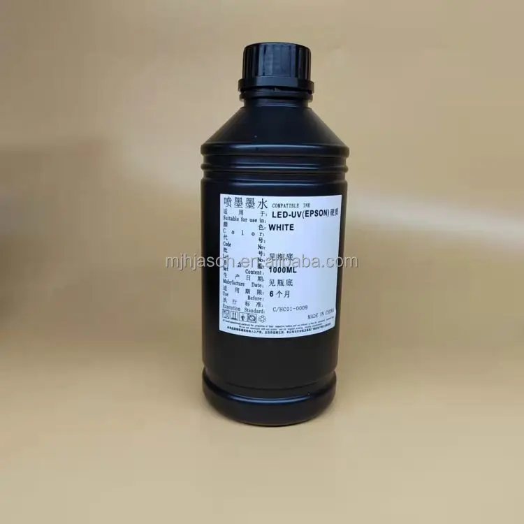 Mojiahui Led Uv Premium Curable Ink For Epson Dx6 R1900 Dx5 Dx6 Dx7 Dx8 Xp600