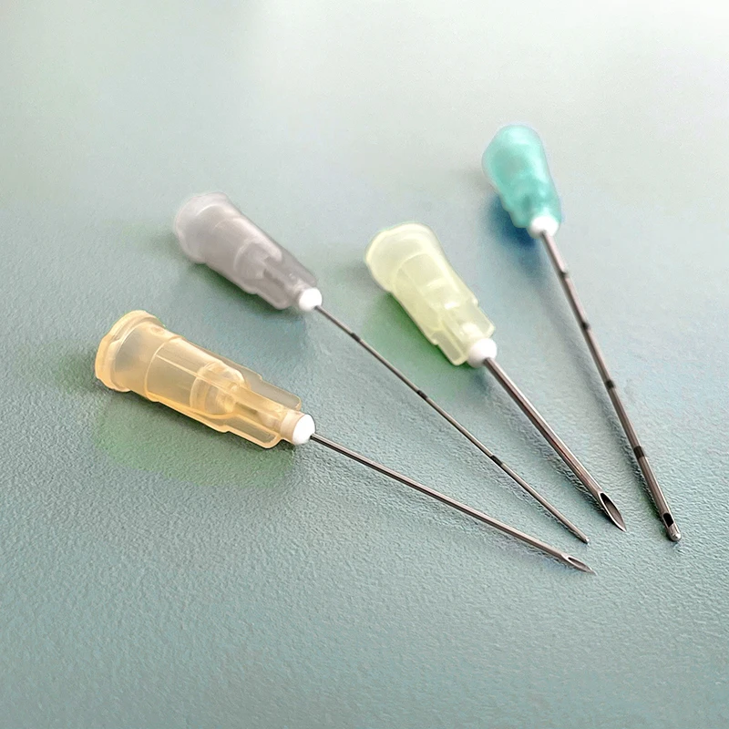 Beautforever types of blunt tip micro cannula syringe needle for filler injection