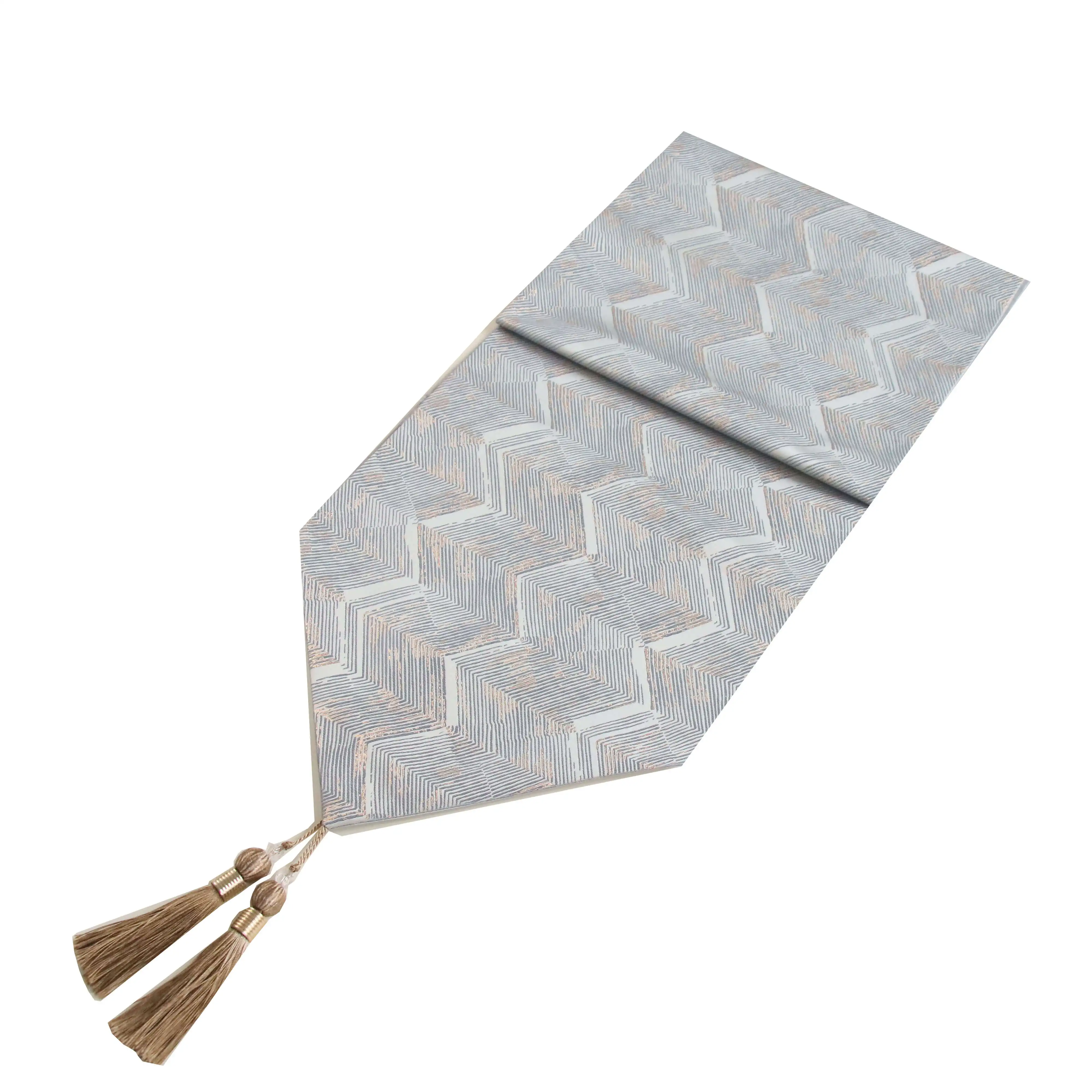 Modern Luxury Table Runners High Precision Jacquard Table Runner for Home Art Decor Wedding