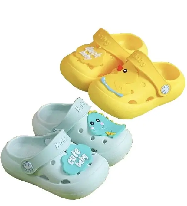 Children Summer Customized Durable Baby Sandal With Holey Spring Kid Sandals Clog Shoes Slippers