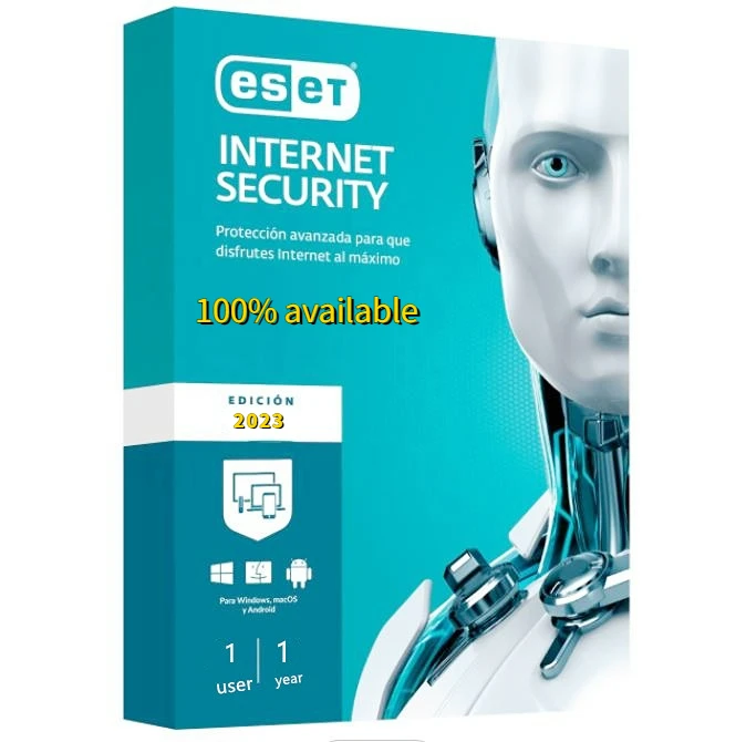 Онлайн 24 часа ключ безопасности Интернета ESET (1 шт. 1 год) лицензионный Nod32 антивирусное программное обеспечение