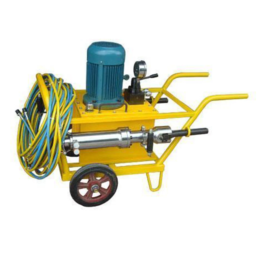 Easy Handling Diesel and Electric Powered Hydraulic Rock Stone Quarry Splitter Wedges