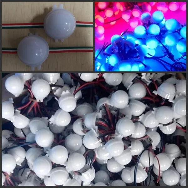 16mm 30mm milk cover WS2811 string LED pixel module light