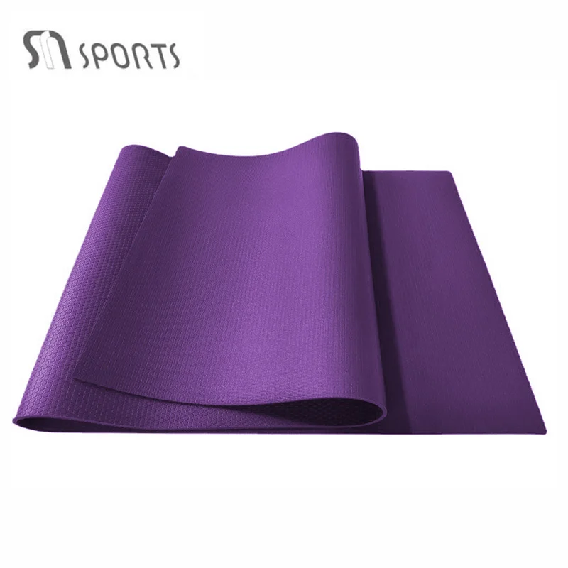High Quality  Factory Price 6mm Waterproof  Pvc Yoga Mat Manufacturer  Eco Friendly Custom logo Exercise Fitness Pilates Mat