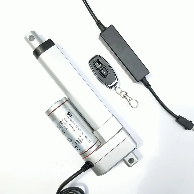 24 В постоянного тока, линейный актуатор с ходом на большое расстояние, 100 мм, Открыватель дверей и окон