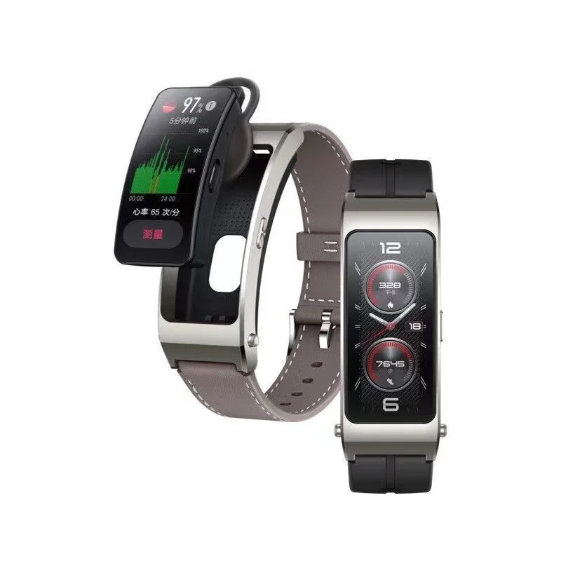 Huawei TalkBand B7 умный Браслет BT 5,2 1,53 дюймов amooled экран Kirin A1 процессор для наушников