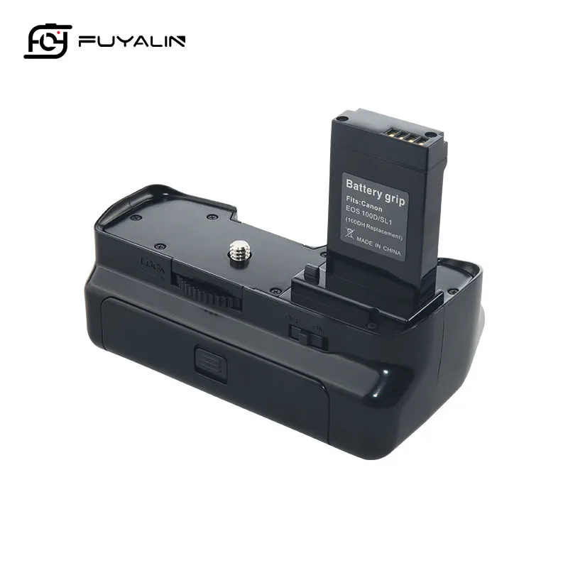 100D Vertical Battery Grip With Remote Controller for Canon EOS 100D for Canon EOS Rebel SL1  Camera Replacement as 100D