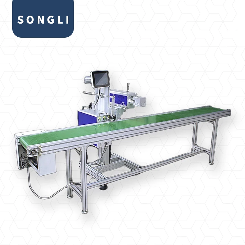 Songli professional 20W CO2 marking machine plastic marking machine packaging code printer