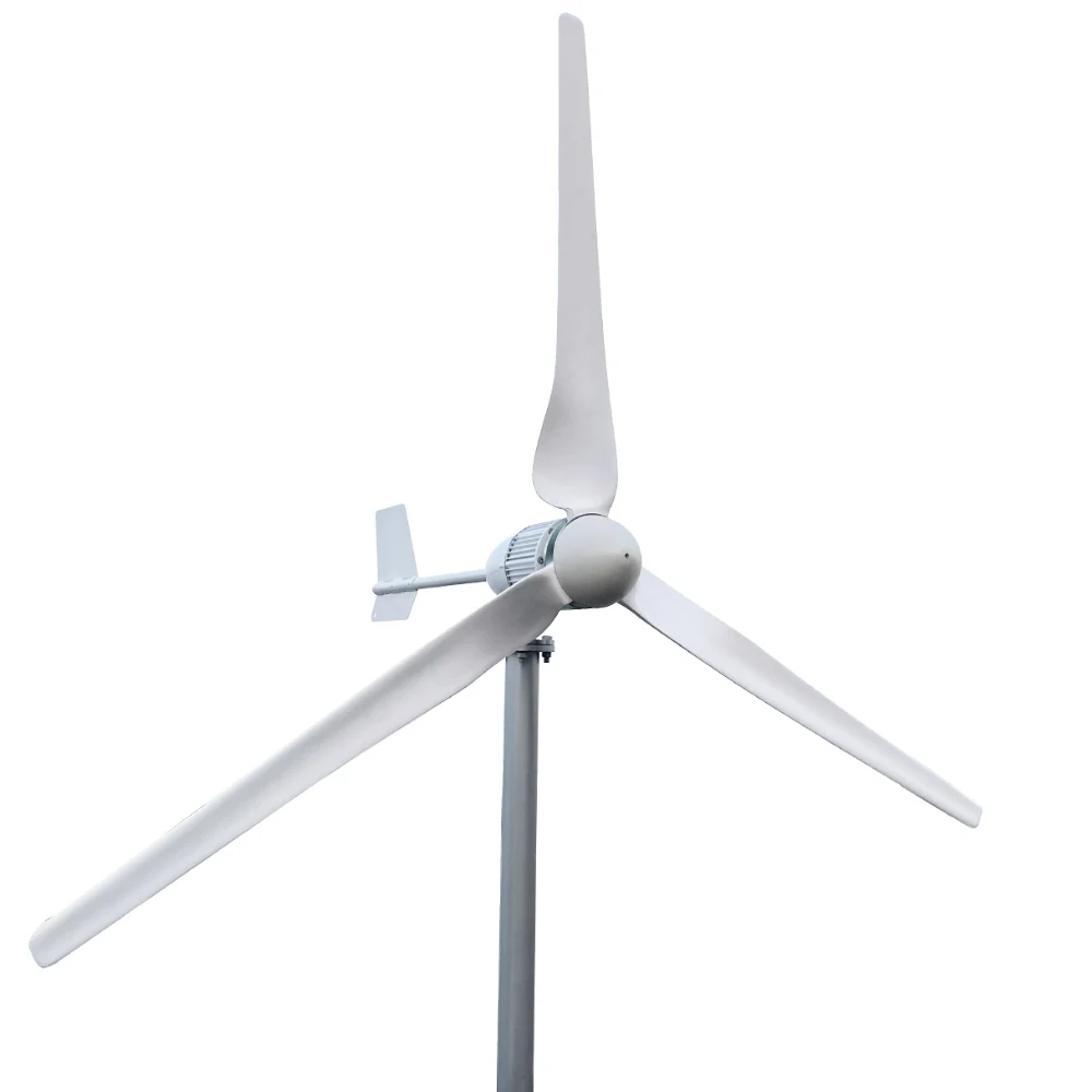 fast delivery Wind Turbine Generator 3000W 2000w 2kw 3kw 24v 48v 96V Off Grid System Hybrid Charge Controller EU Warehouse