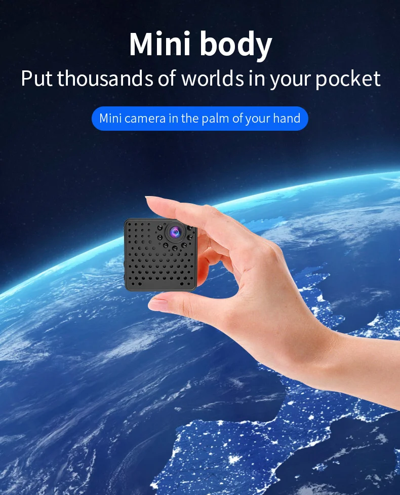 W18 camera HD wireless infrared night vision WIFI mobile phone remote home security camera W18 camera