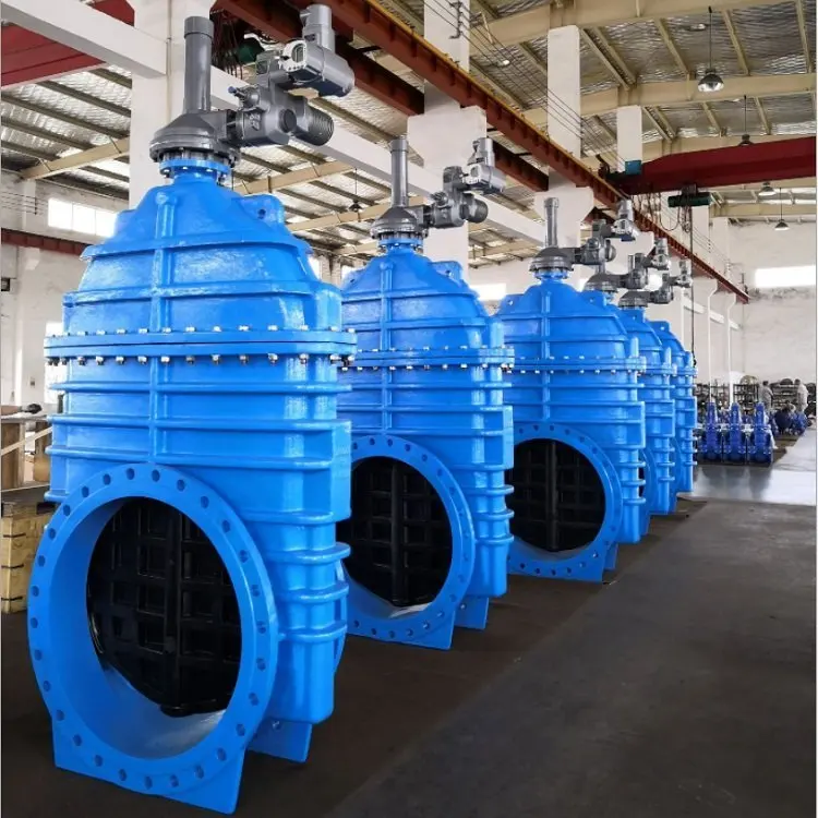 DN1000 PN40 40in Big Size Flanged Gate Valve