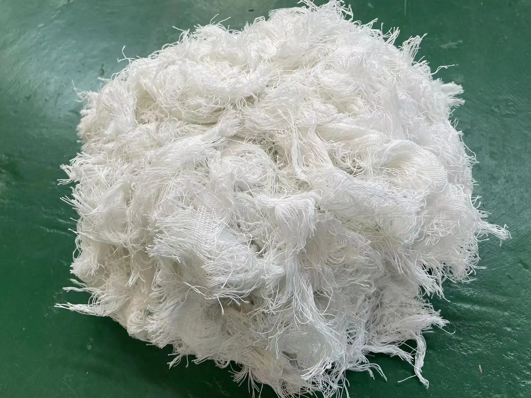 White Cotton Yarn by Machine 100% Wiping Textile Waste Scrap for Steel Making Facilities
