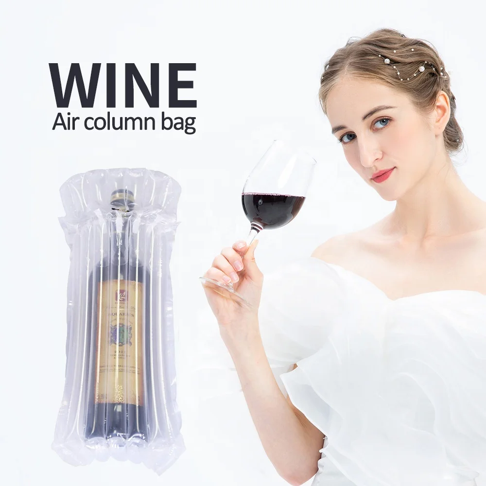 Cheap Factory Price Customized Wine Bottle airbag in Roll Suit for 750ml Wine Bottle