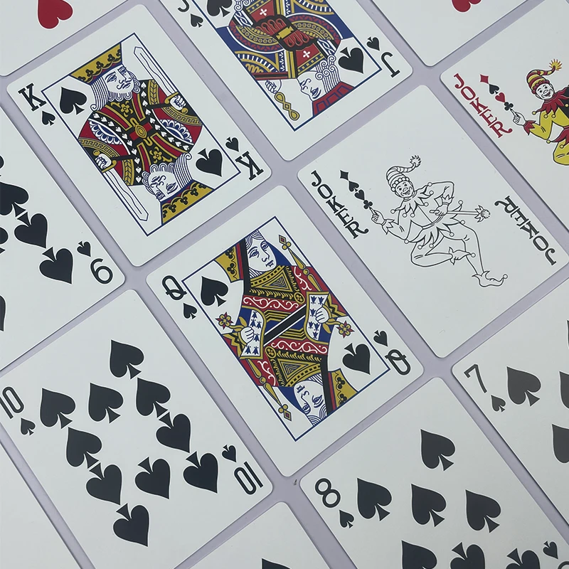 High Quality Customized Advertising plastic Playing Cards Cheap Paper Playing Cards With Logo