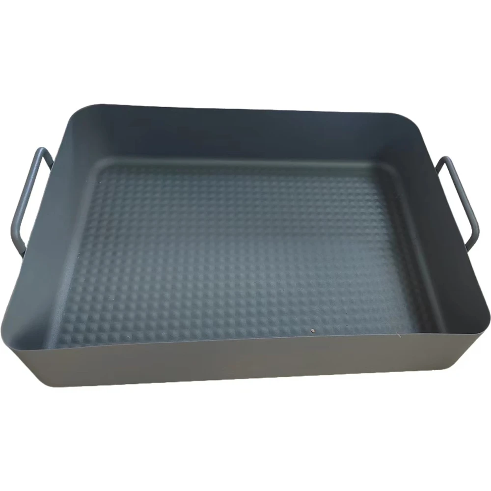 Manufacturers Rectangle Serving Metal Tray Deep Drawing Service Parts , Hydraulic Iron Steel Custom Rolling Storage Pan Tray