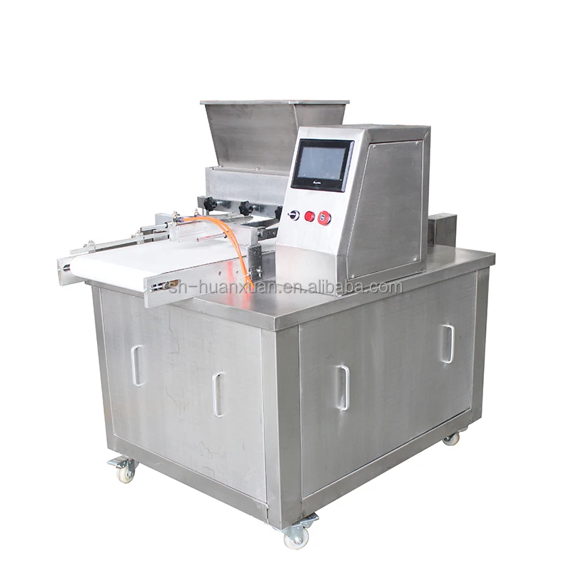 Full automatic hard and soft biscuit cutter machine / cracker biscuit machinery / cookie biscuit filling machine