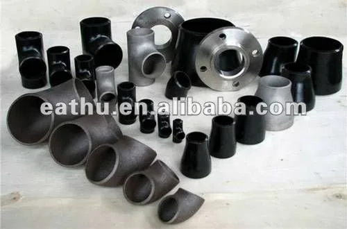 ASTM Q235A Carbon Steel Equal Tee  Reducing Tee Cross BUTT WELDING Stainless Steel 304 Pipe Fittings